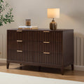 Elena Ash 6 Drawer Chest - Walnut