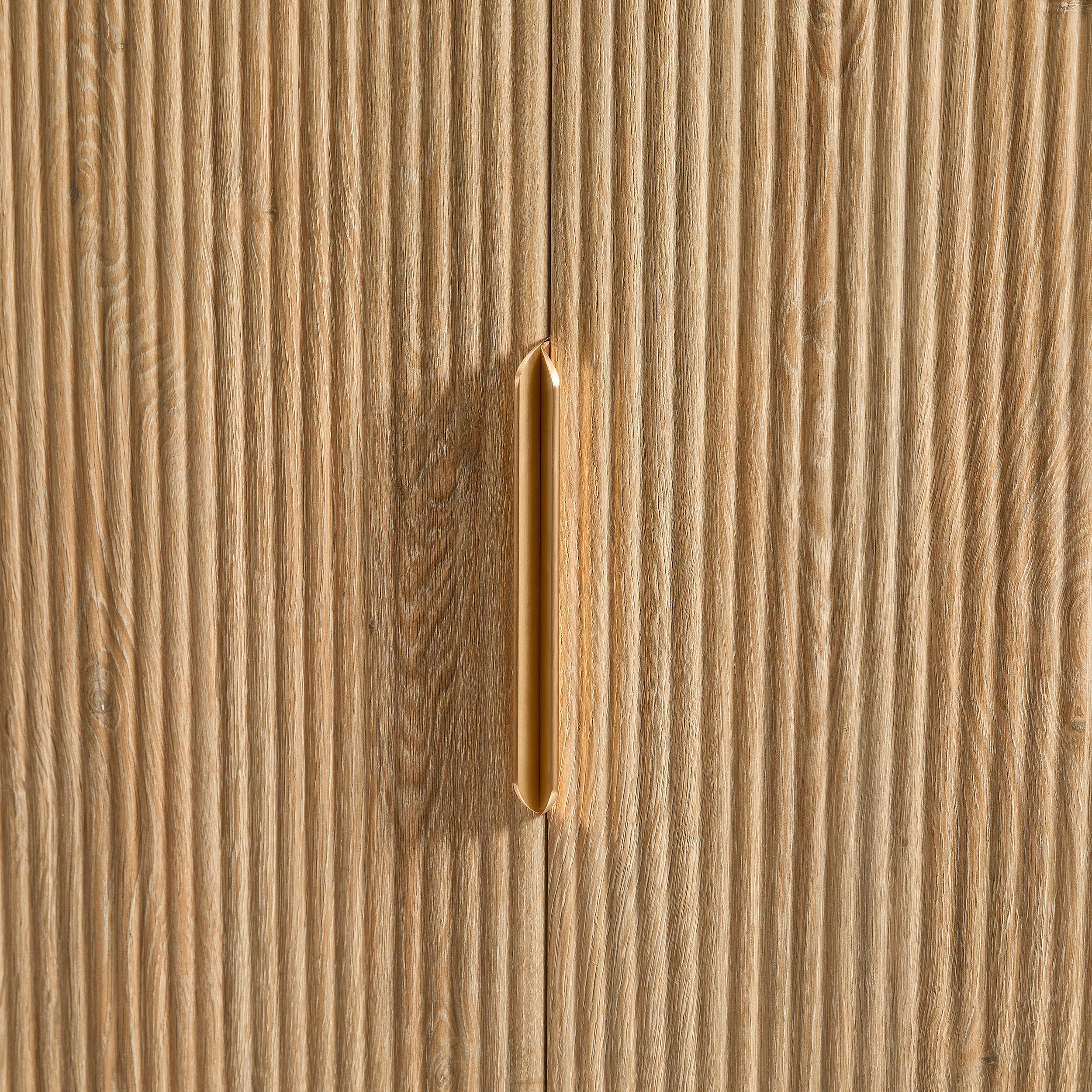 Hattie 2 Door Wardrobe with Drawer - Light Wood
