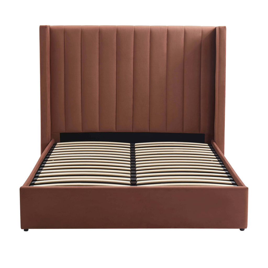 Madison Ottoman Storage Bed - Mauve