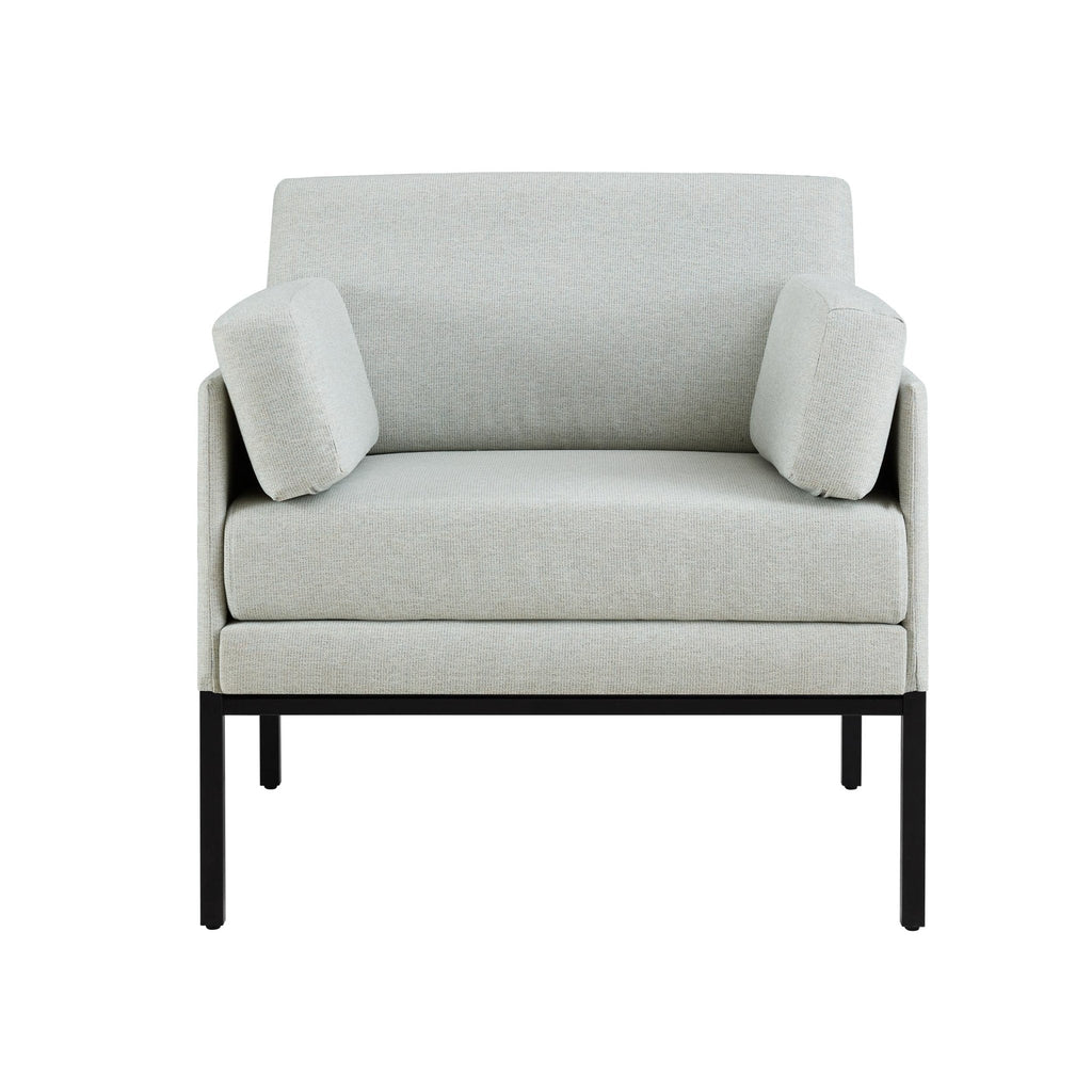 Ada Accent Chair - Blue Stripe