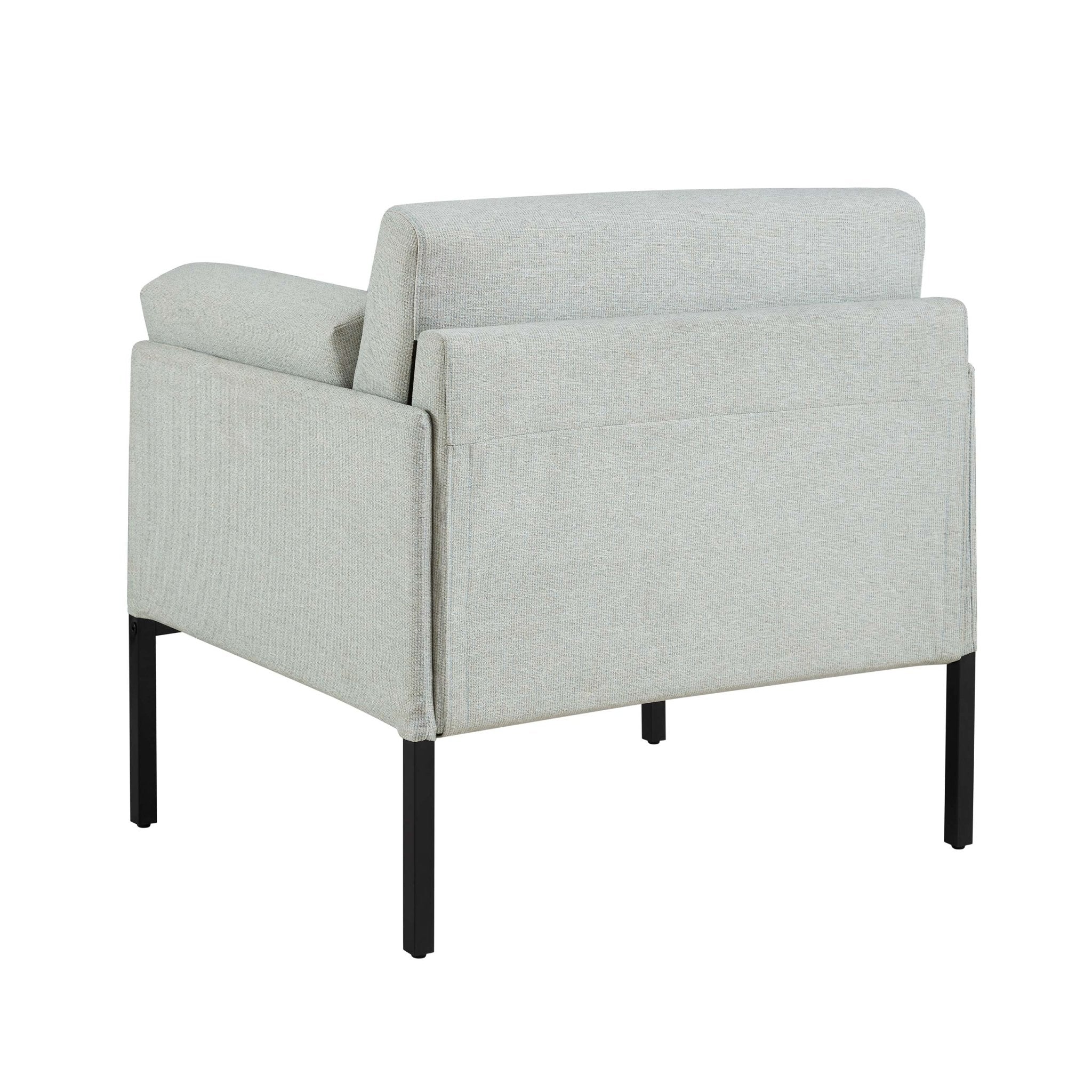 Ada Accent Chair - Blue Stripe