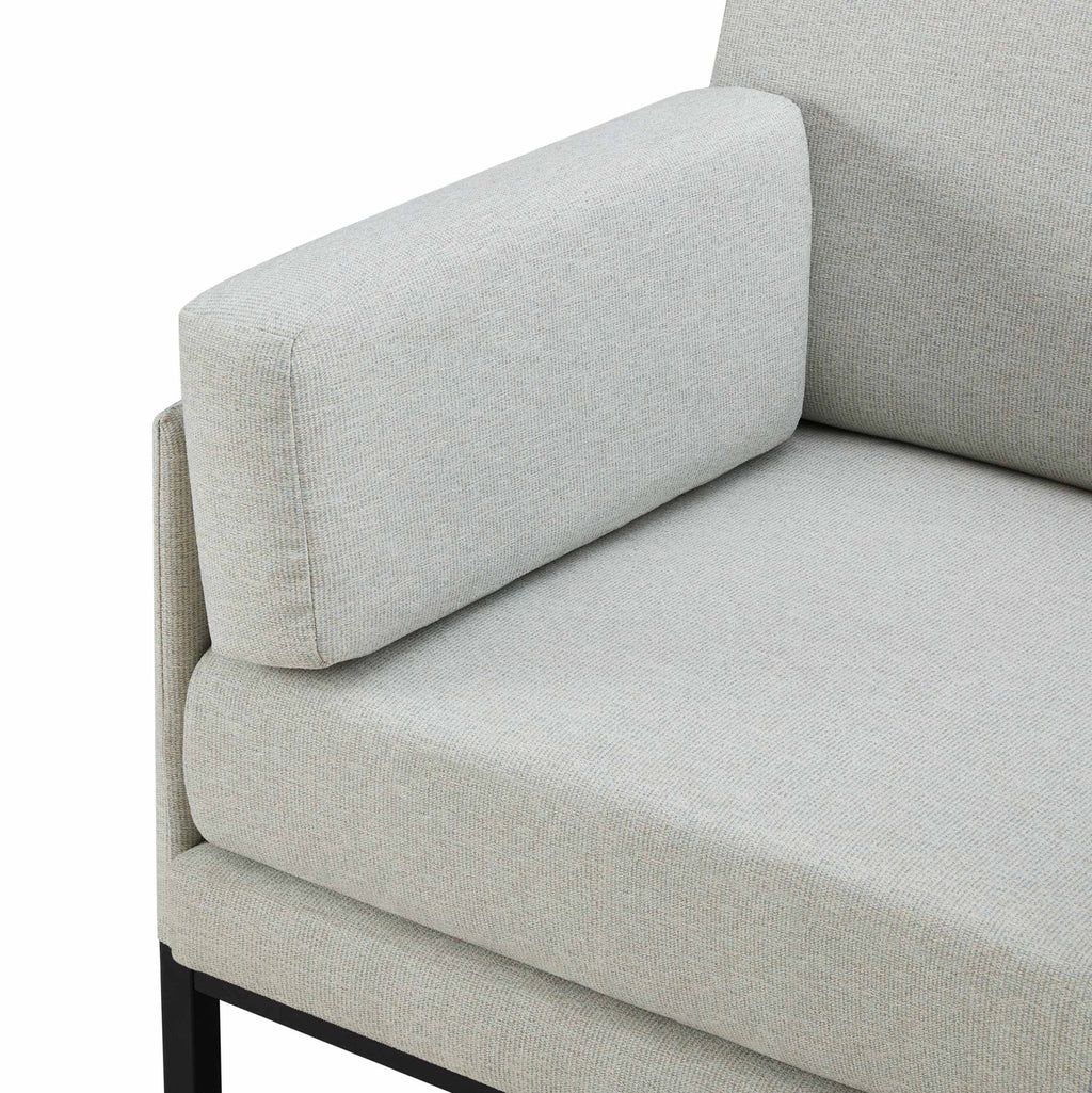 Ada Accent Chair - Blue Stripe