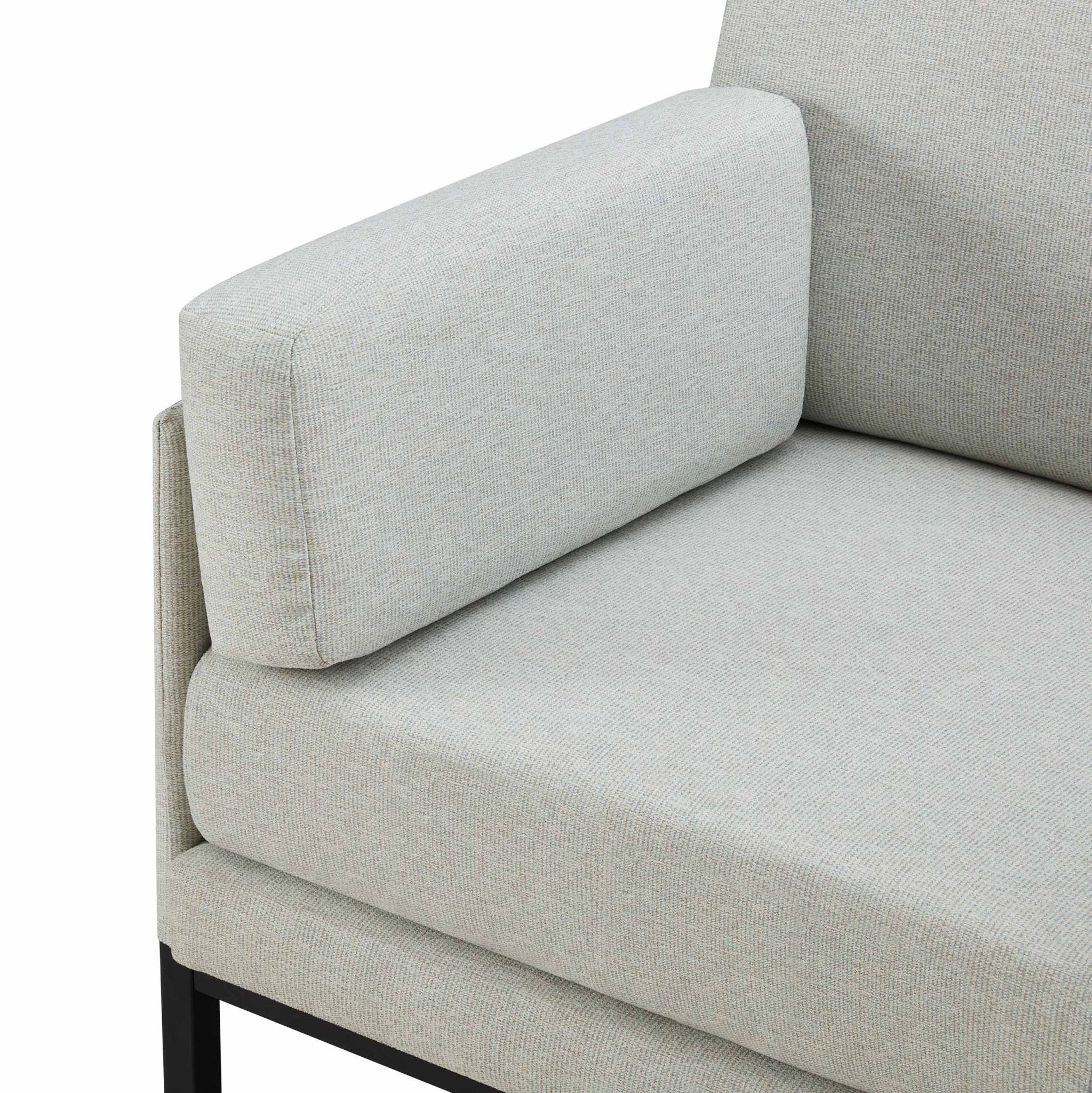 Ada Accent Chair - Blue Stripe