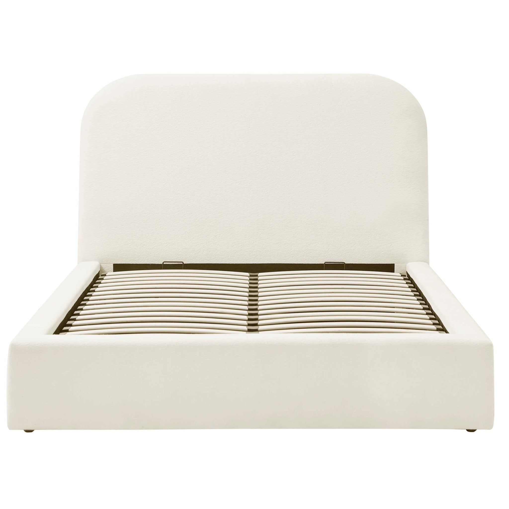 Aintree Ottoman Storage Bed - Teddy Cream