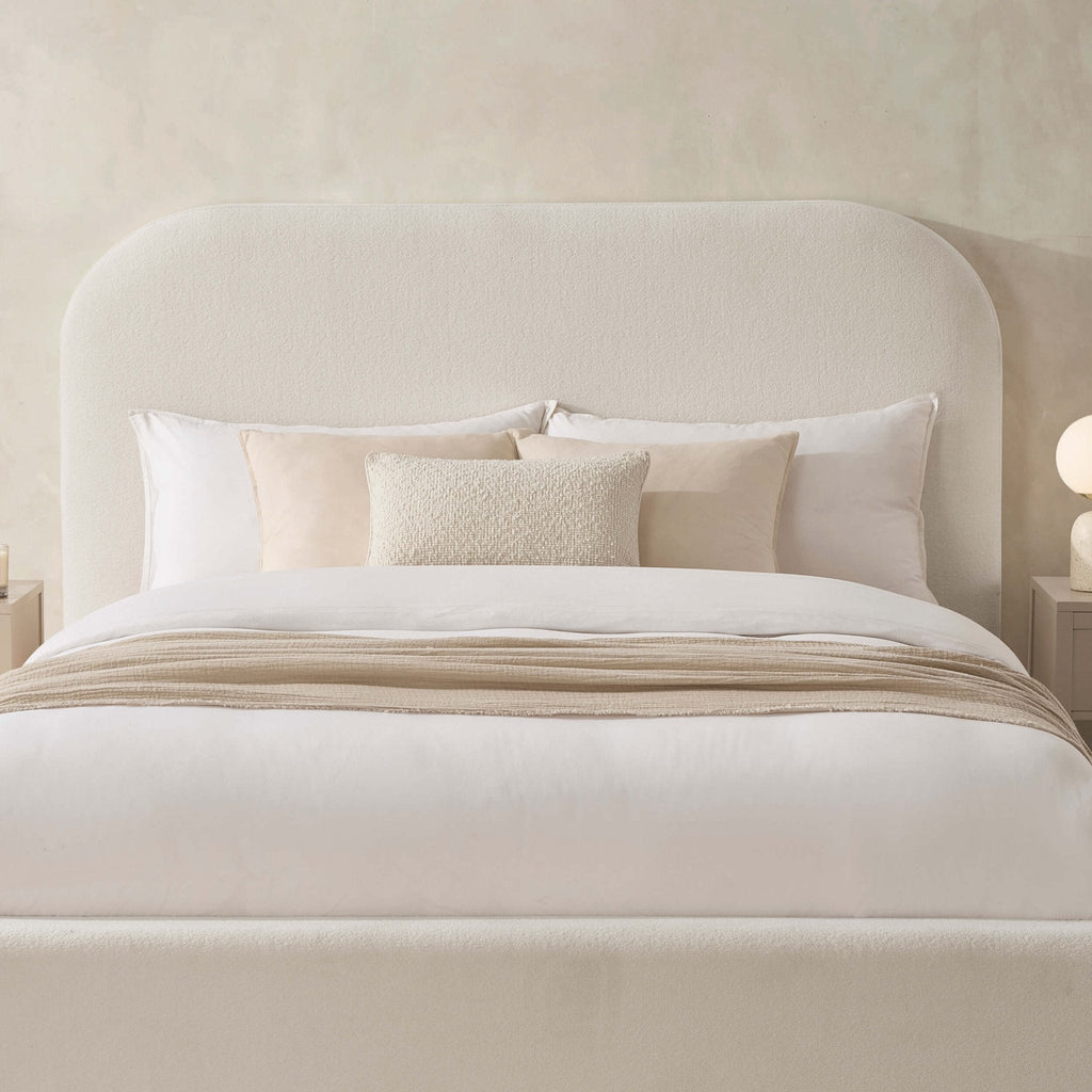 Aintree Ottoman Storage Bed - Teddy Cream