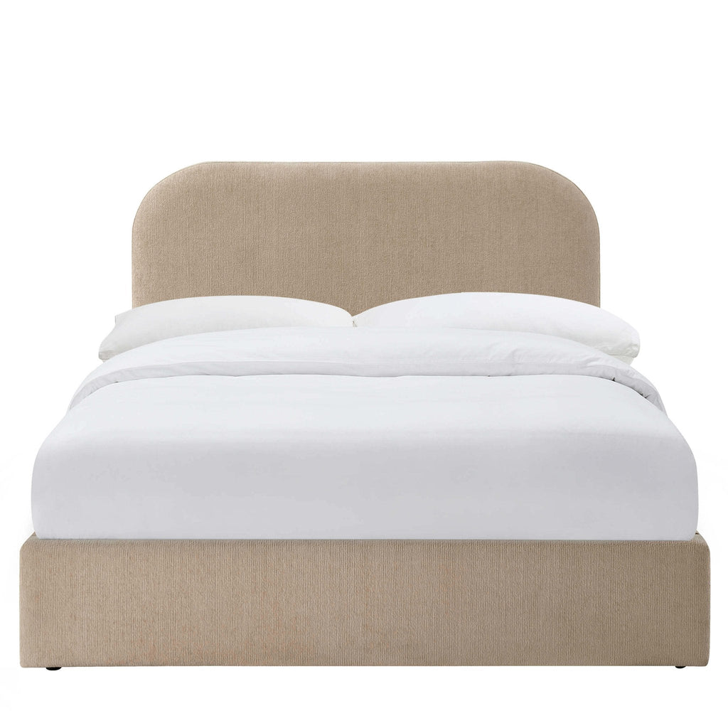 Aintree Ottoman Storage Bed - Textured Oatmeal