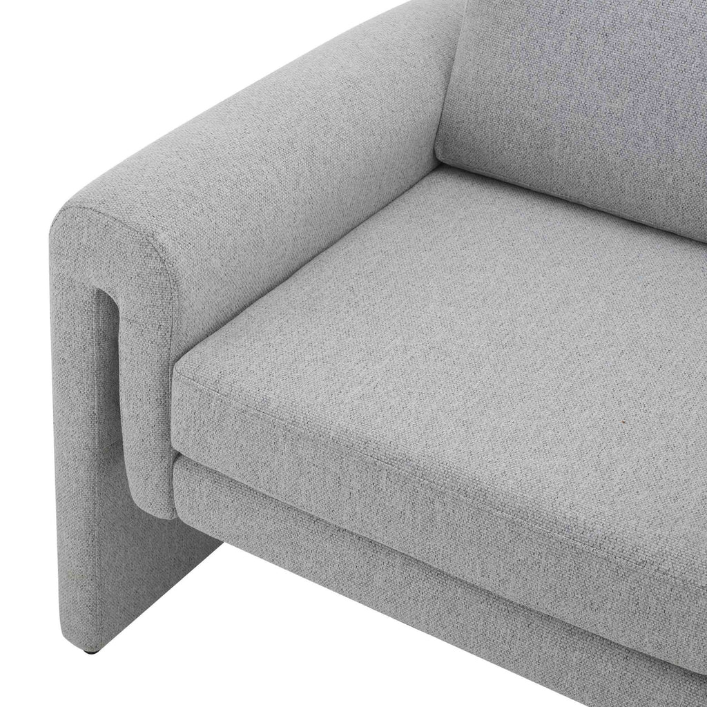 Alba Accent Chair - Light Grey