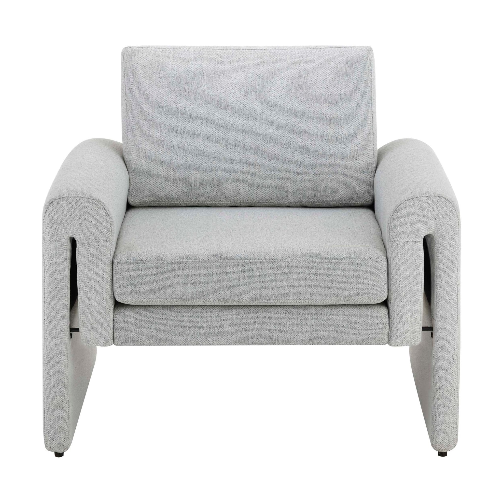 Alba Accent Chair - Light Grey