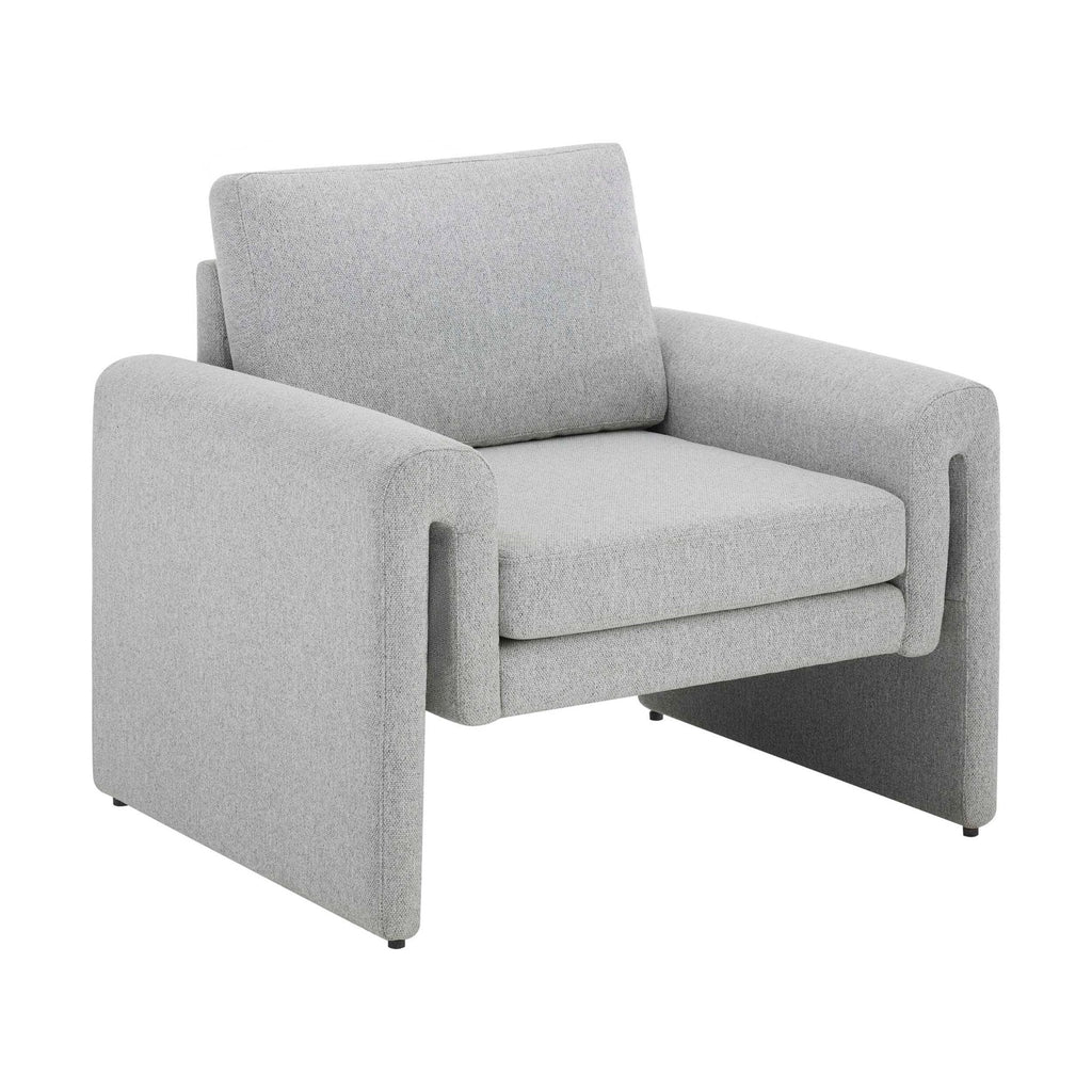 Alba Accent Chair - Light Grey