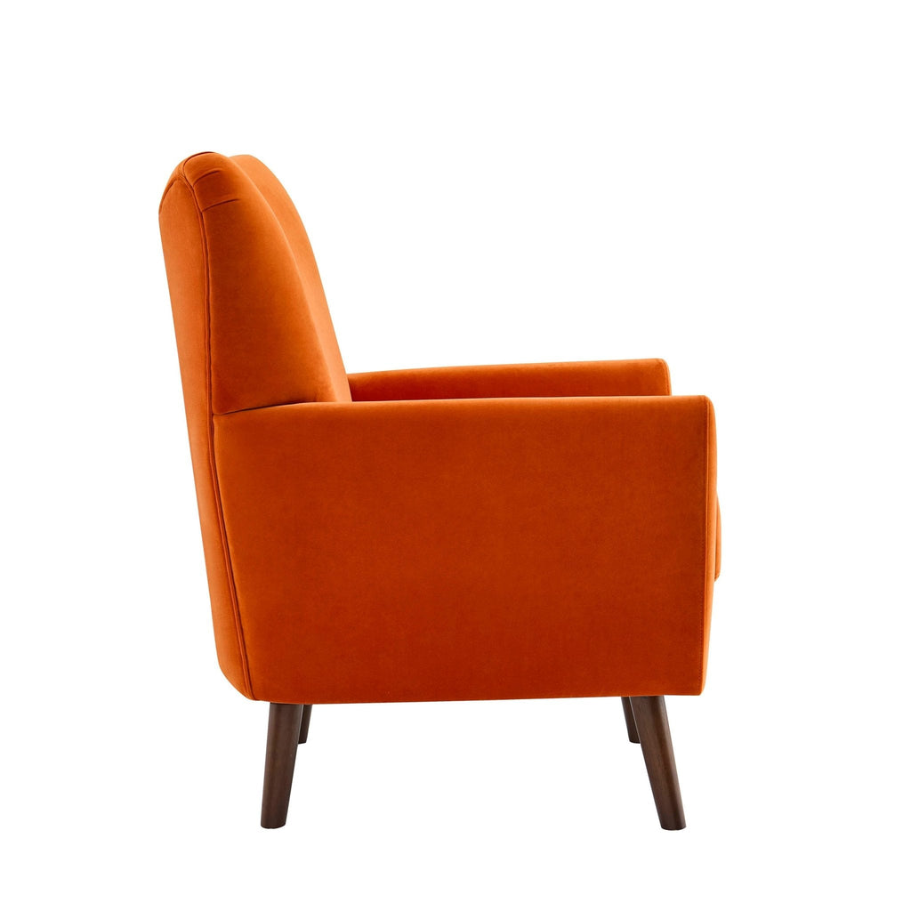 Alia Accent Chair - Bright Orange