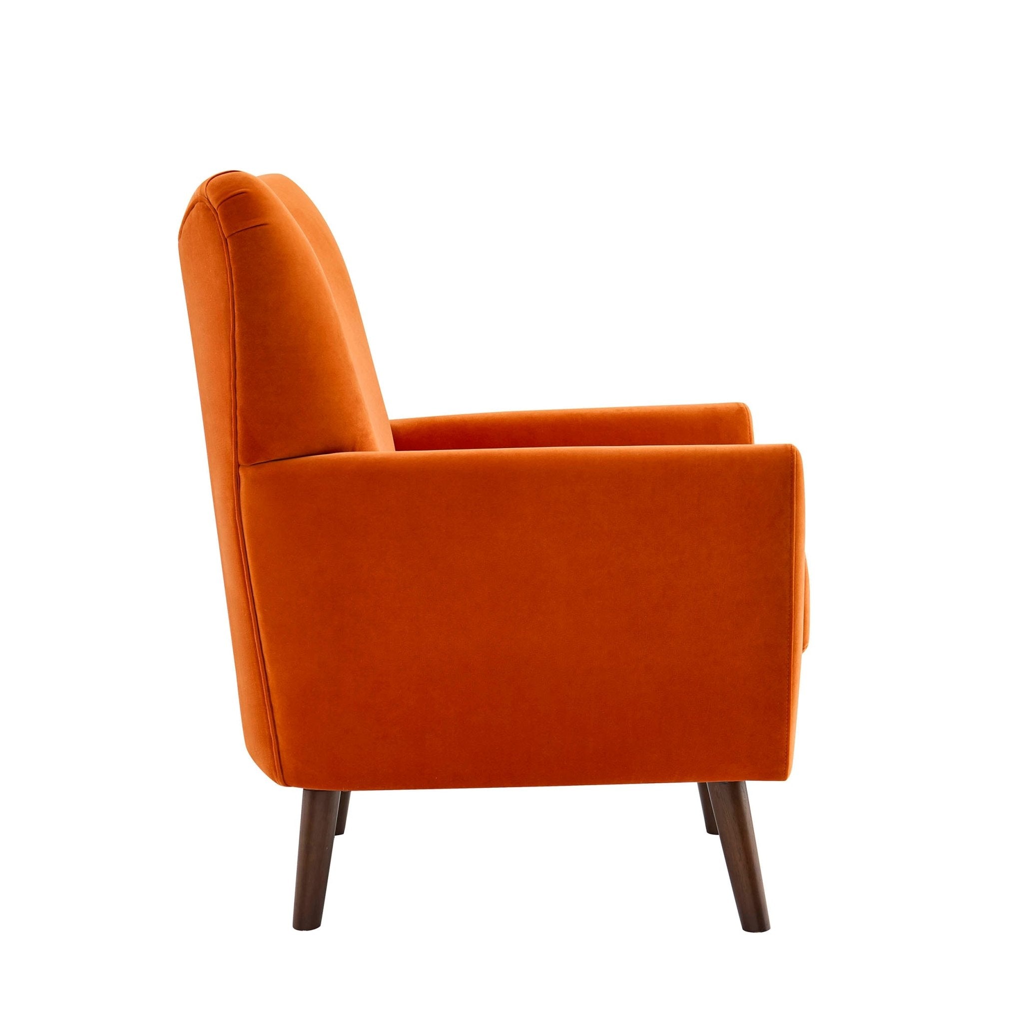 Alia Accent Chair - Bright Orange