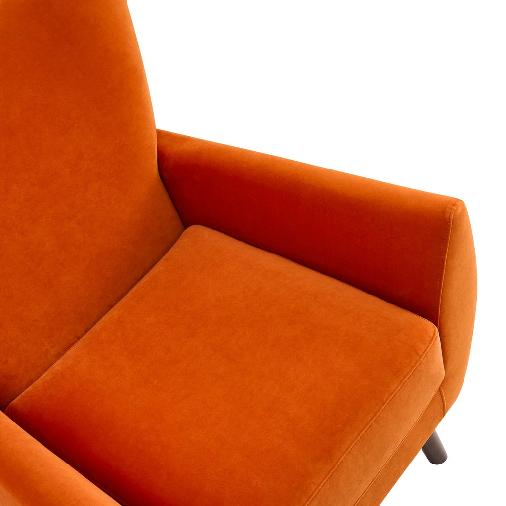 Alia Accent Chair - Bright Orange