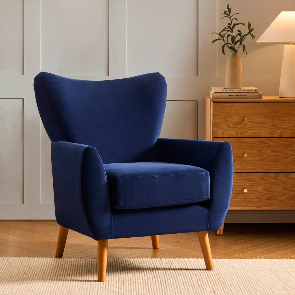 Alia Accent Chair - Royal Blue