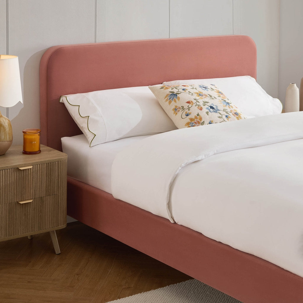 Ascot Bed Frame - Apricot