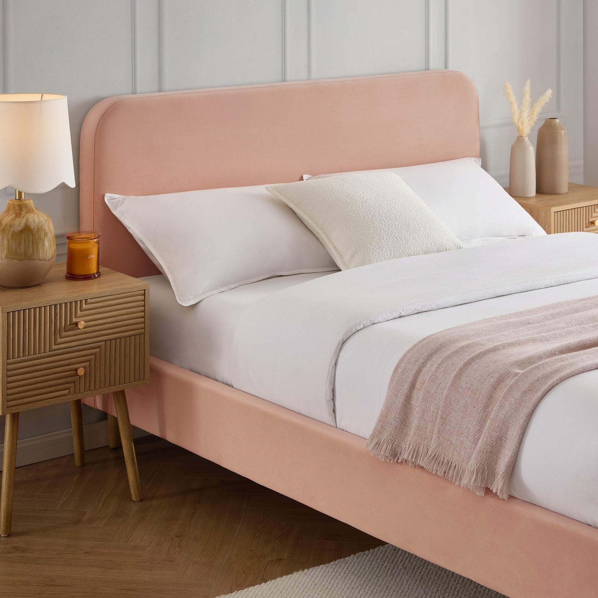 Ascot Bed Frame - Blush