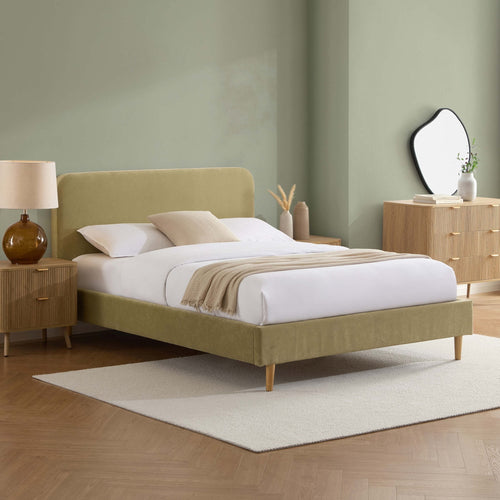 Ascot Bed Frame - Light Green