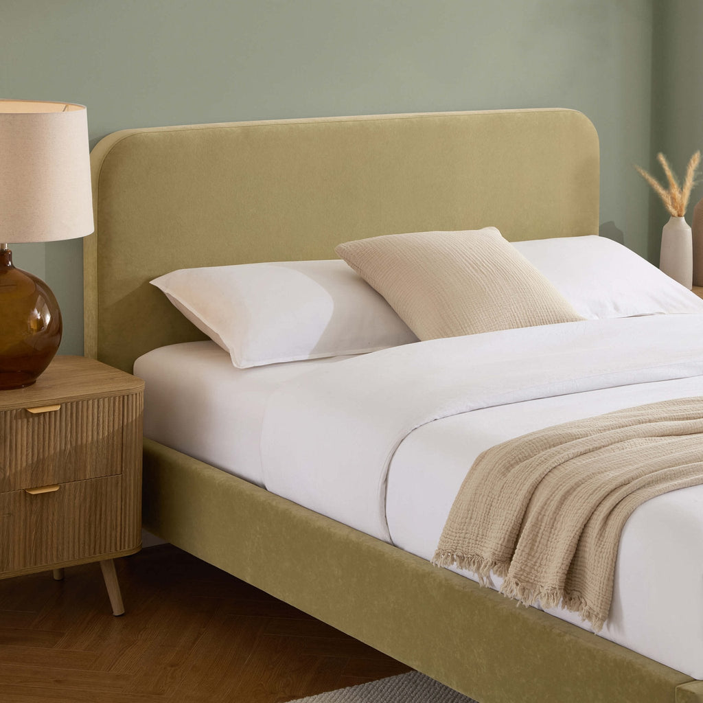 Ascot Bed Frame - Light Green