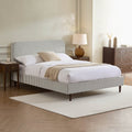 Ascot Bed Frame - Sage Stripe