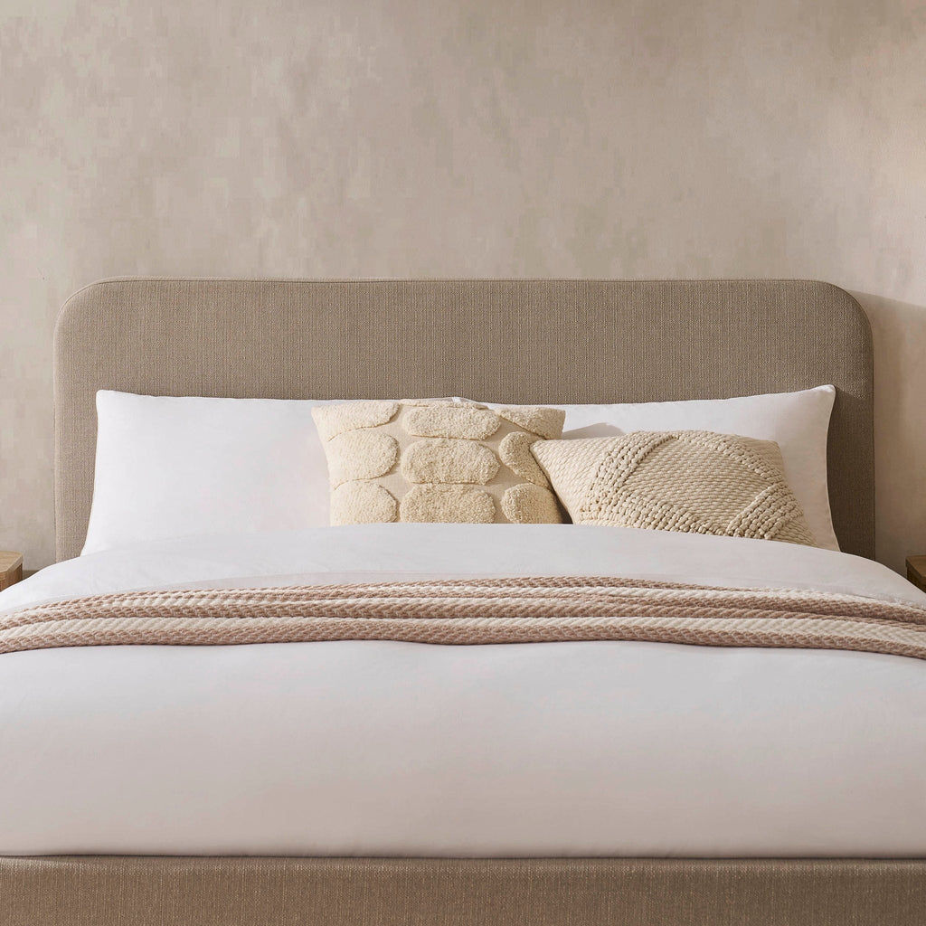 Ascot Bed Frame - Stone Grey