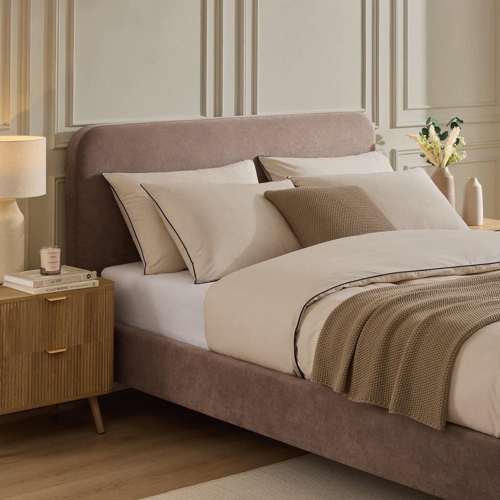 Ascot Bed Frame - Taupe