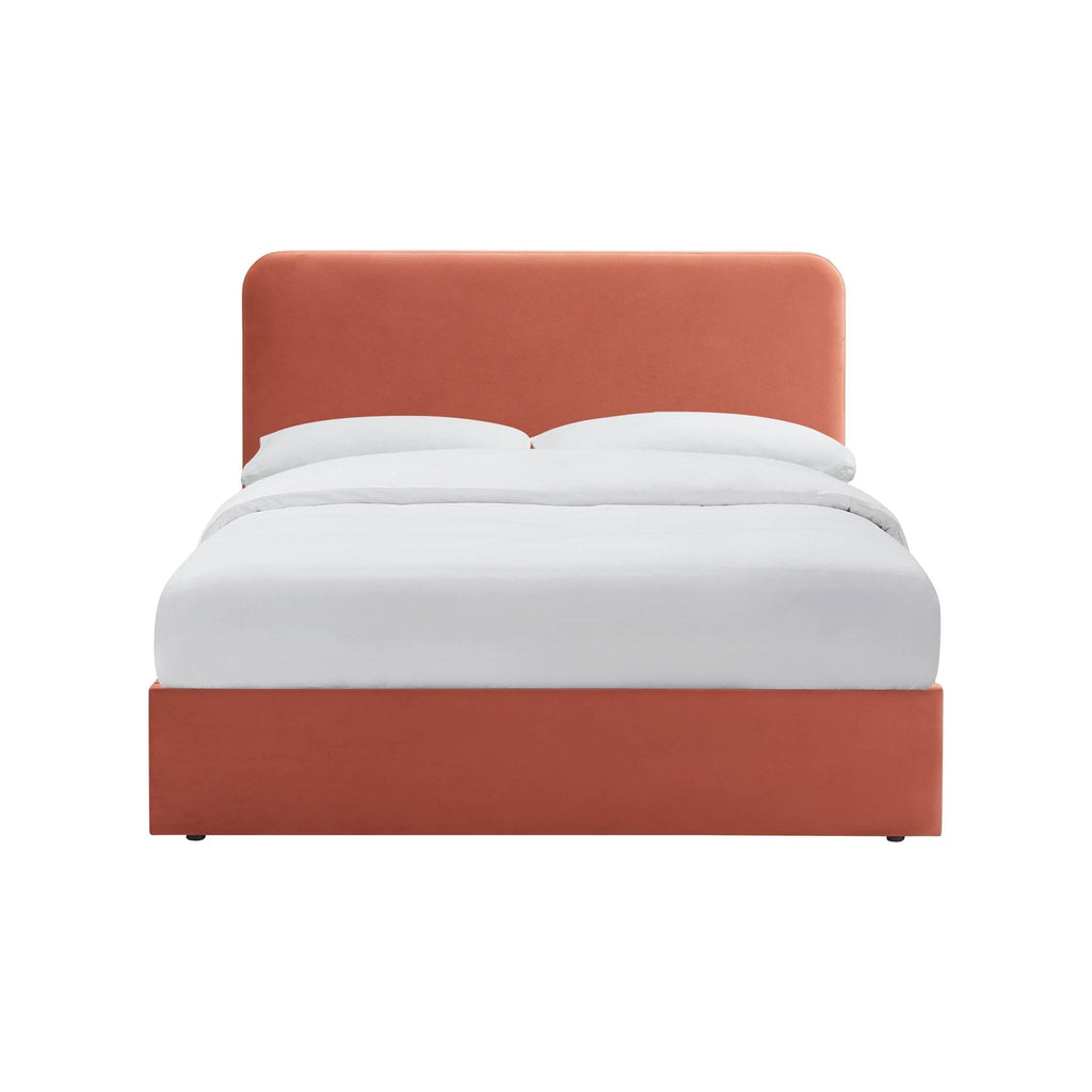 Ascot Ottoman Storage Bed - Apricot