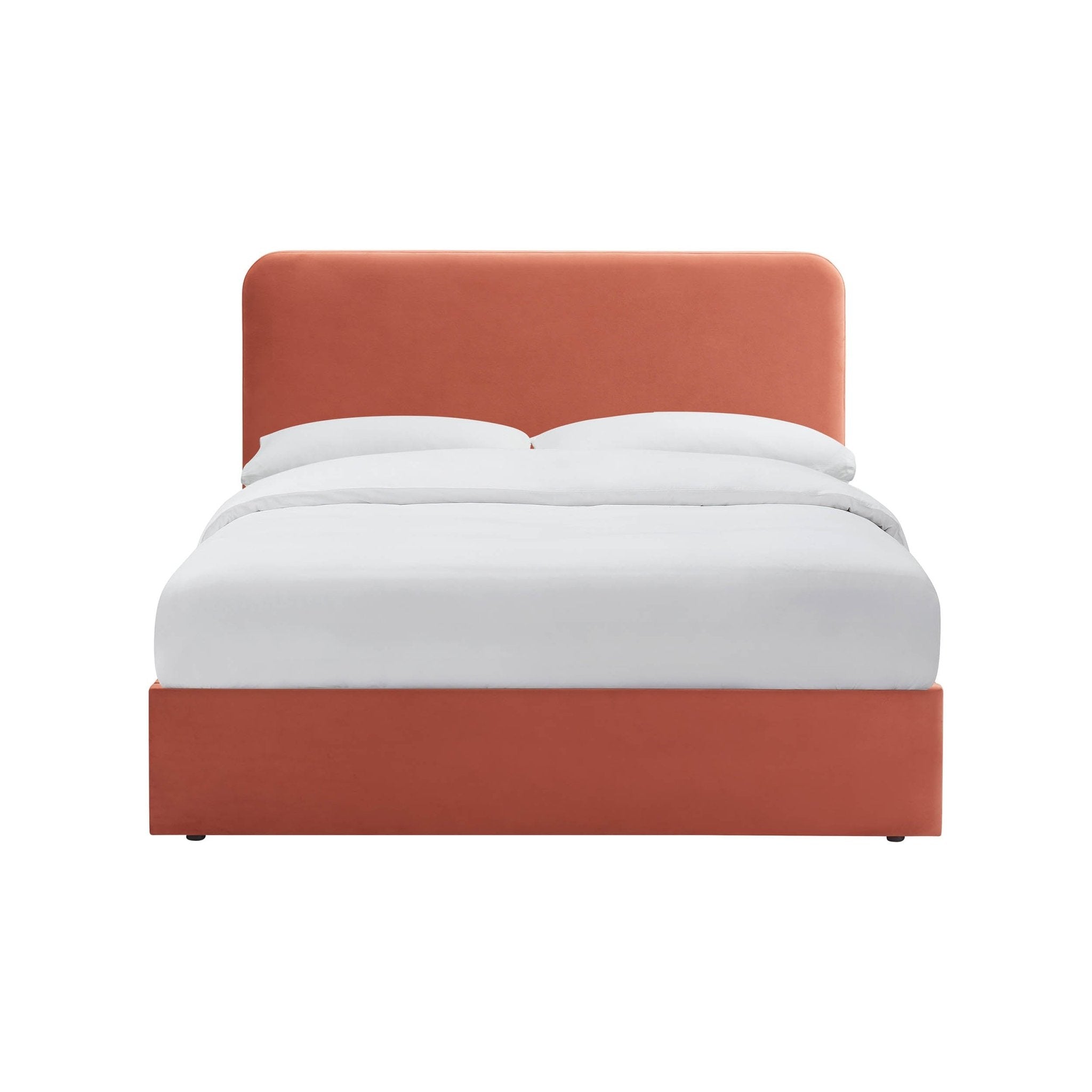 Ascot Ottoman Storage Bed - Apricot