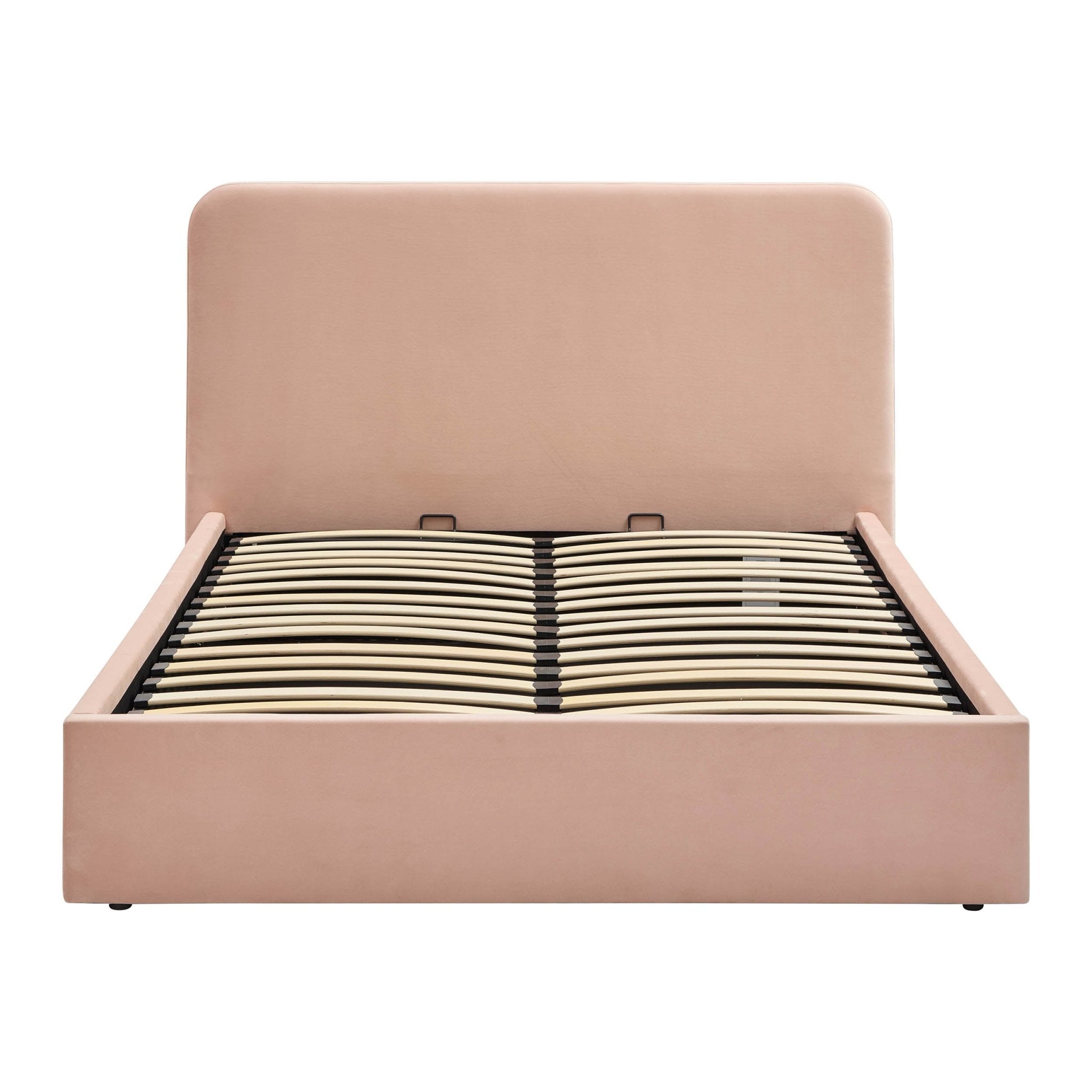 Ascot Ottoman Storage Bed - Blush