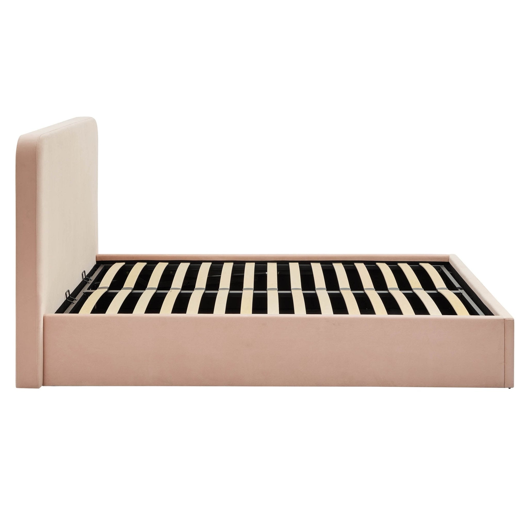 Ascot Ottoman Storage Bed - Blush