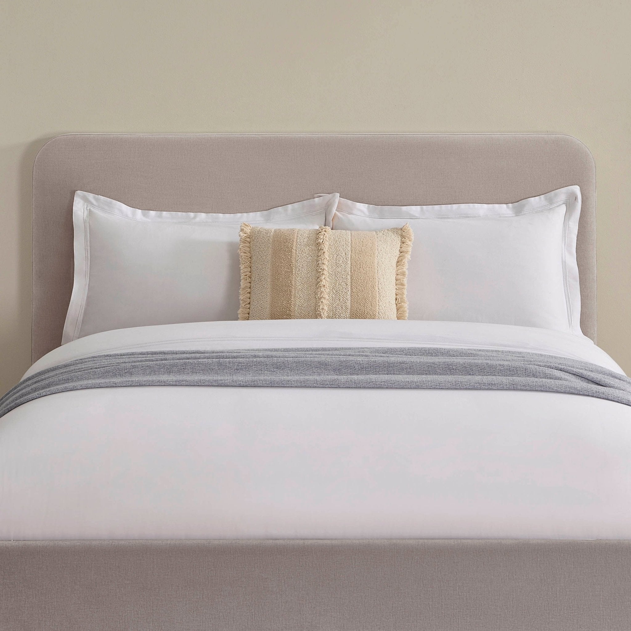 Ascot Ottoman Storage Bed - Chenille Light Grey