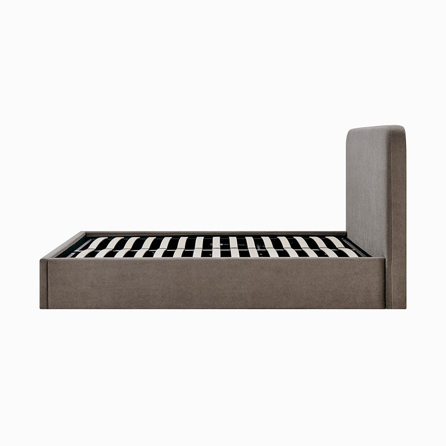 Ascot Ottoman Storage Bed - Taupe