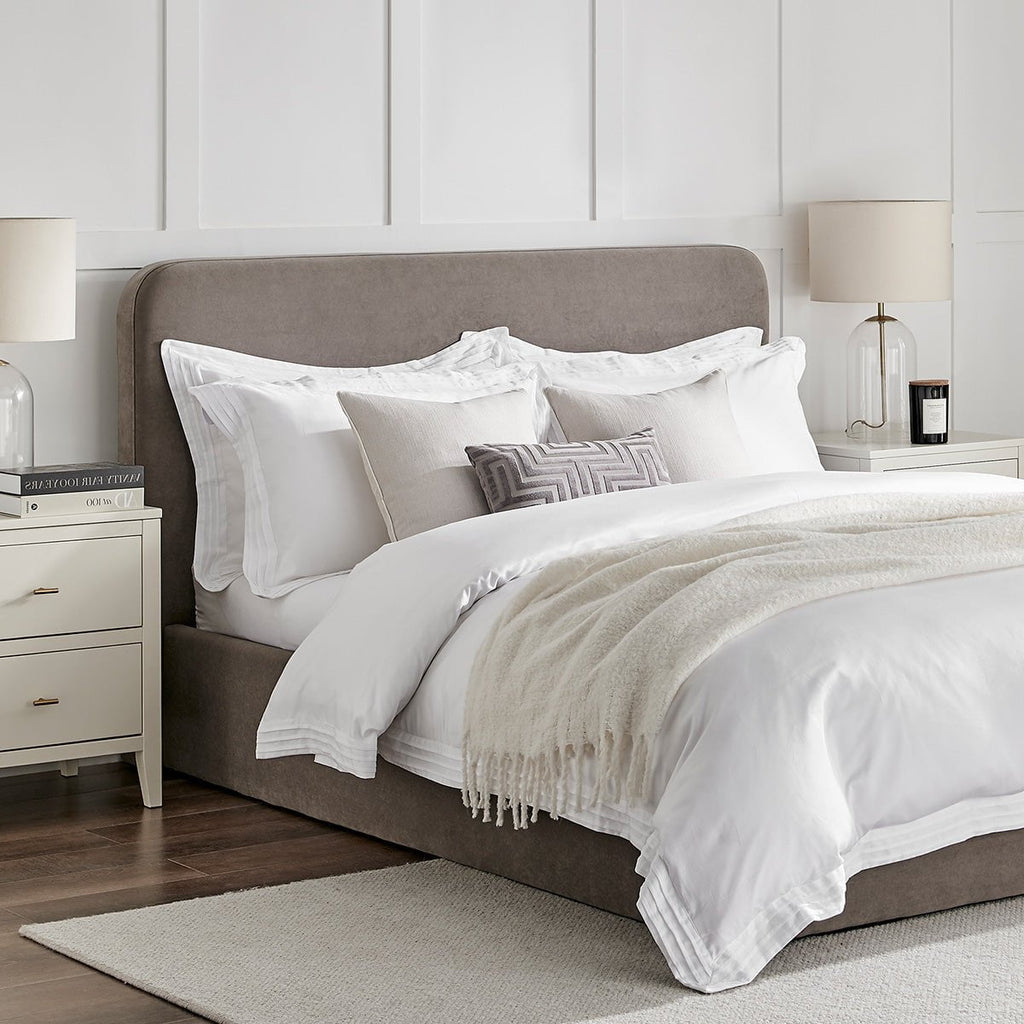 Ascot Ottoman Storage Bed - Taupe