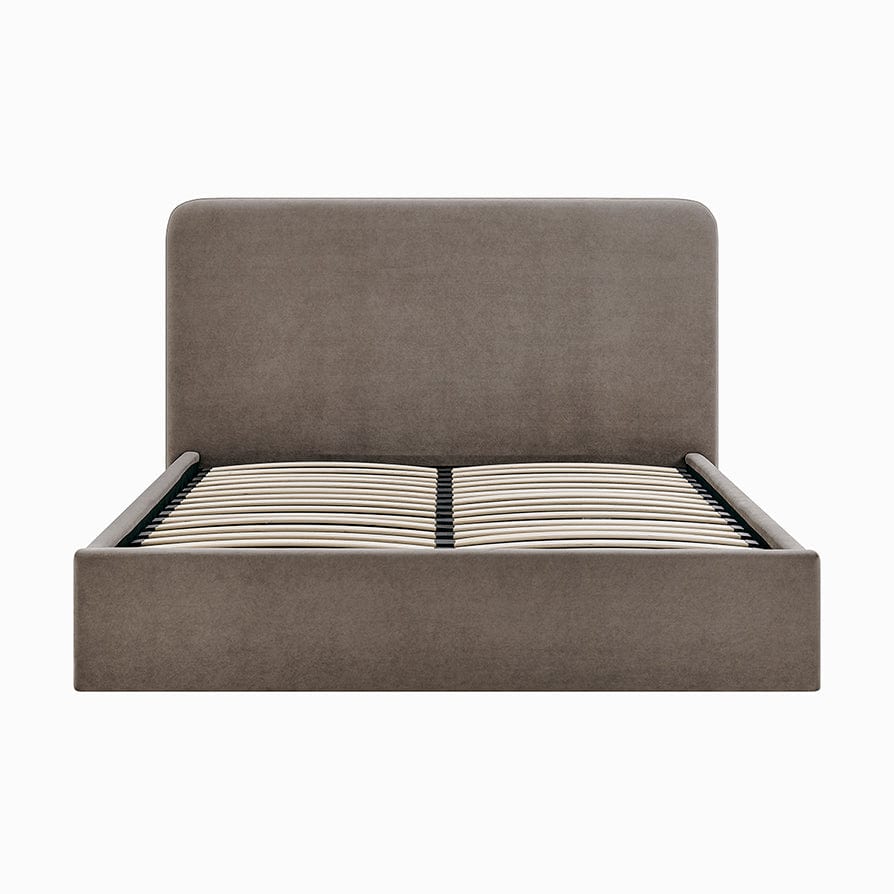 Ascot Ottoman Storage Bed - Taupe