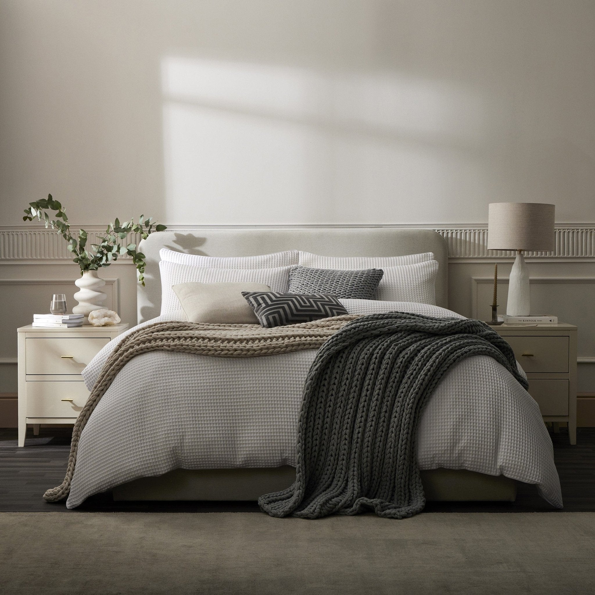 Ascot Ottoman Storage Bed - Natural
