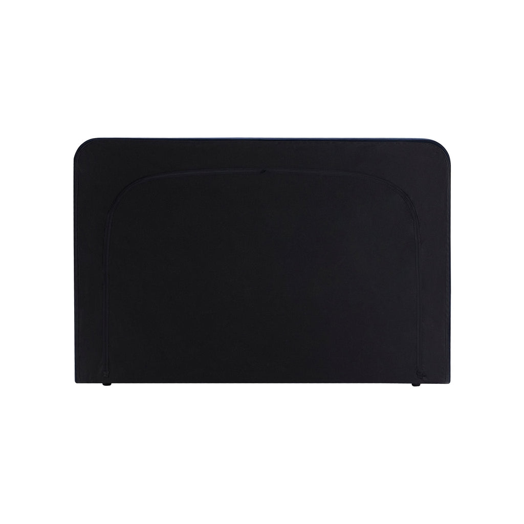 Ascot Ottoman Storage Bed - Navy