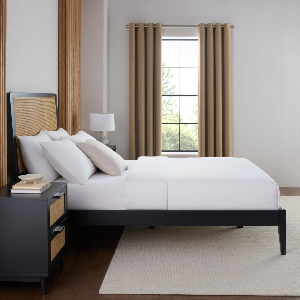 Bali Rattan Bed Frame - Black