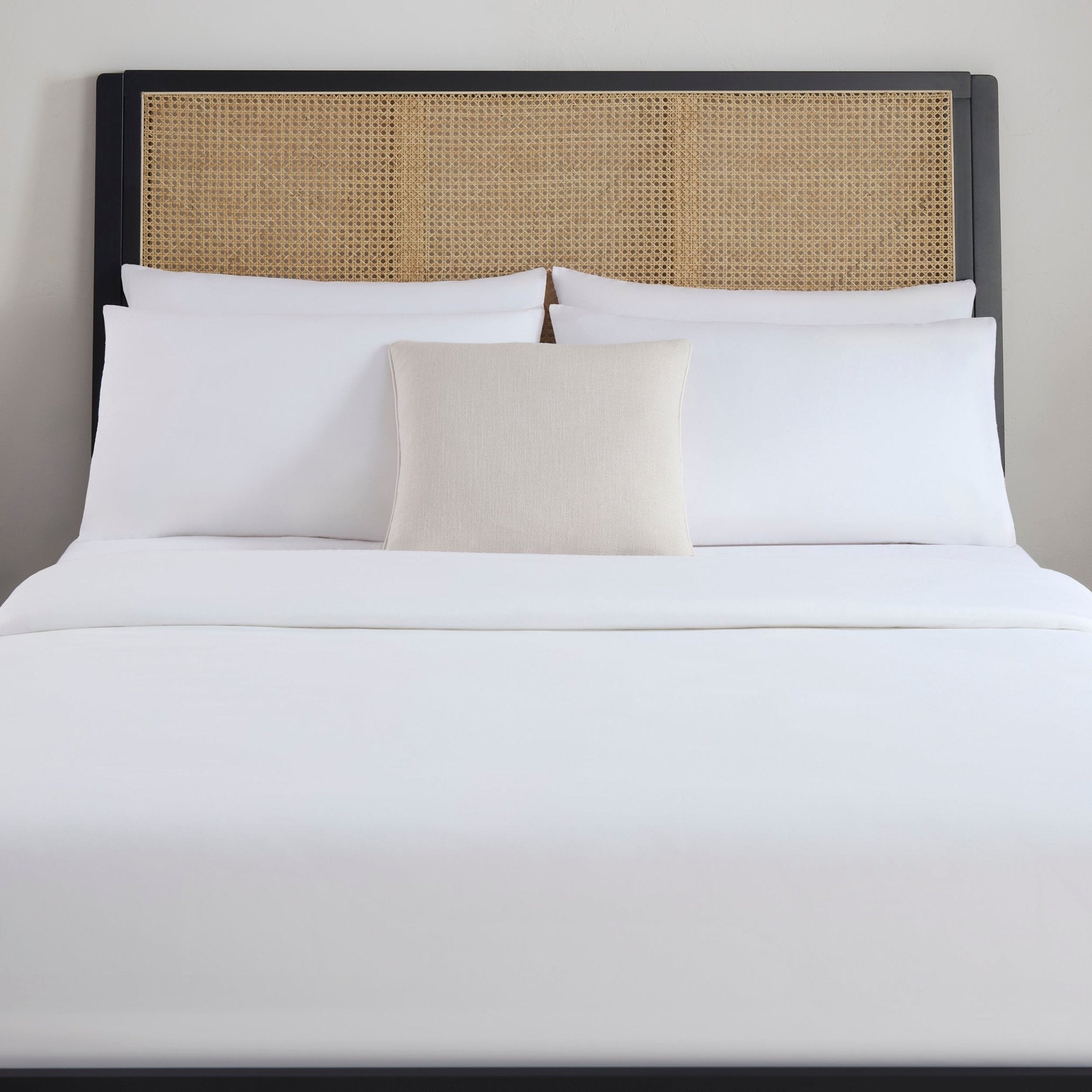 Bali Rattan Bed Frame - Black
