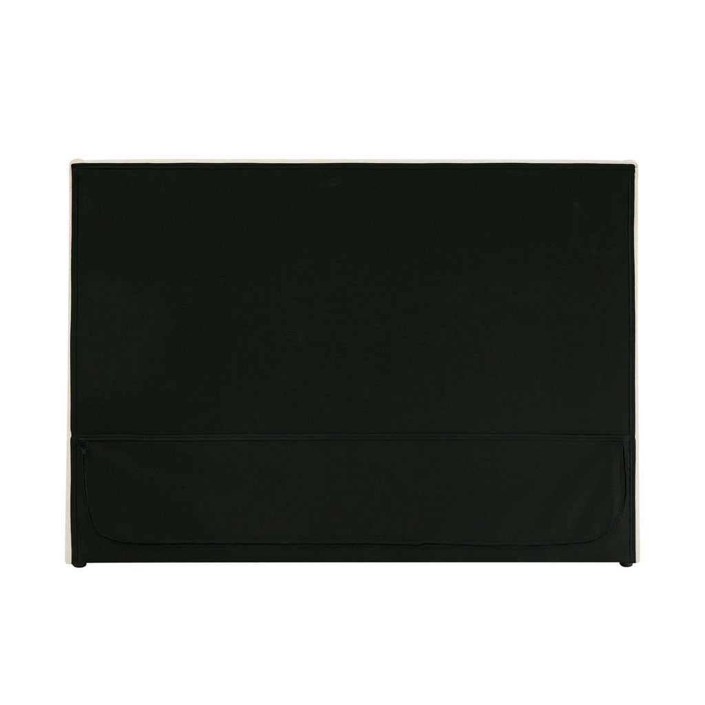 Berkeley Ottoman Storage Bed - Chenille Ecru