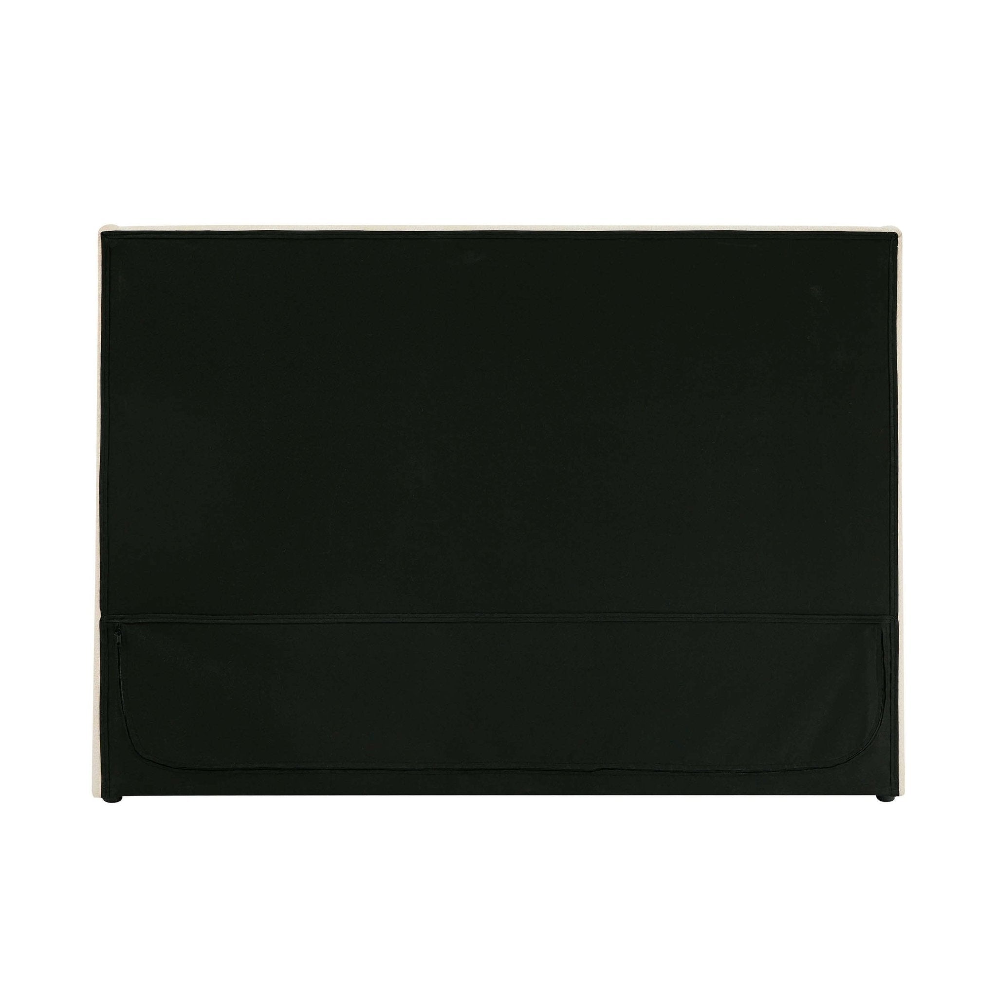Berkeley Ottoman Storage Bed - Chenille Ecru