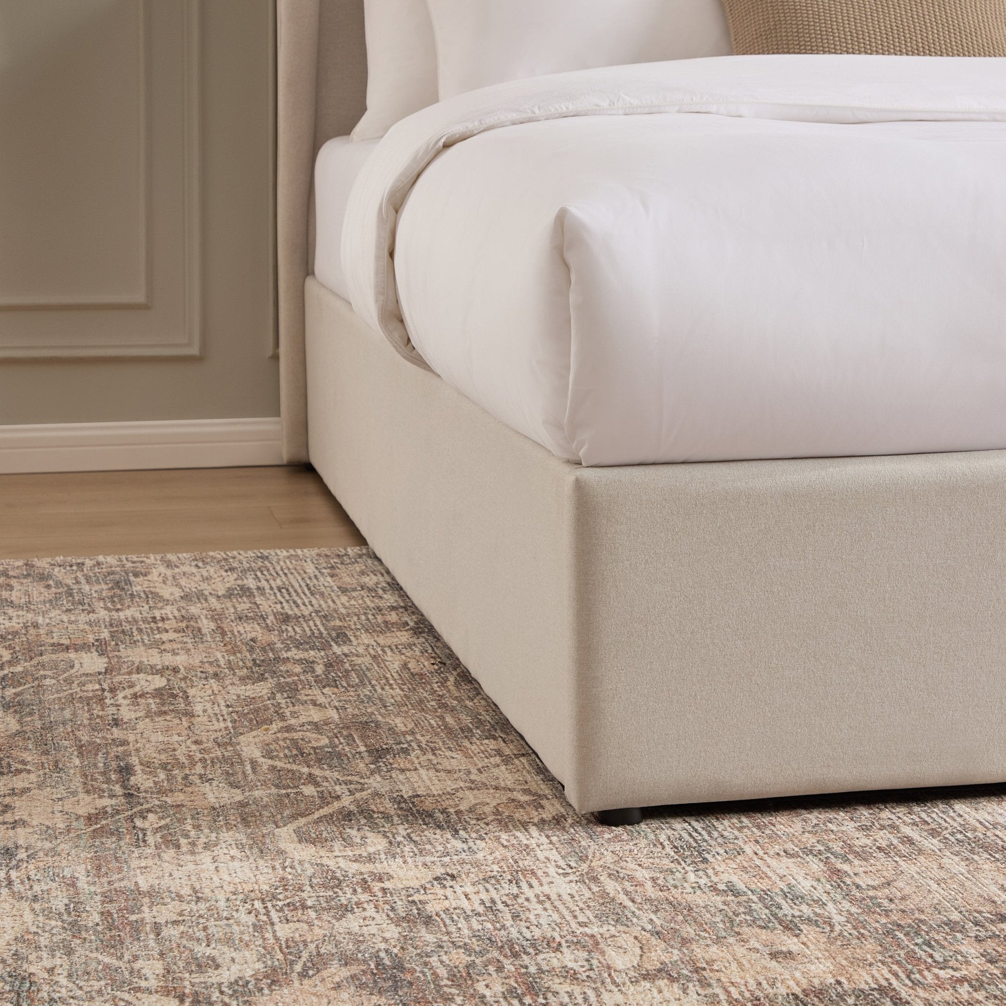 Berkeley Ottoman Storage Bed - Natural