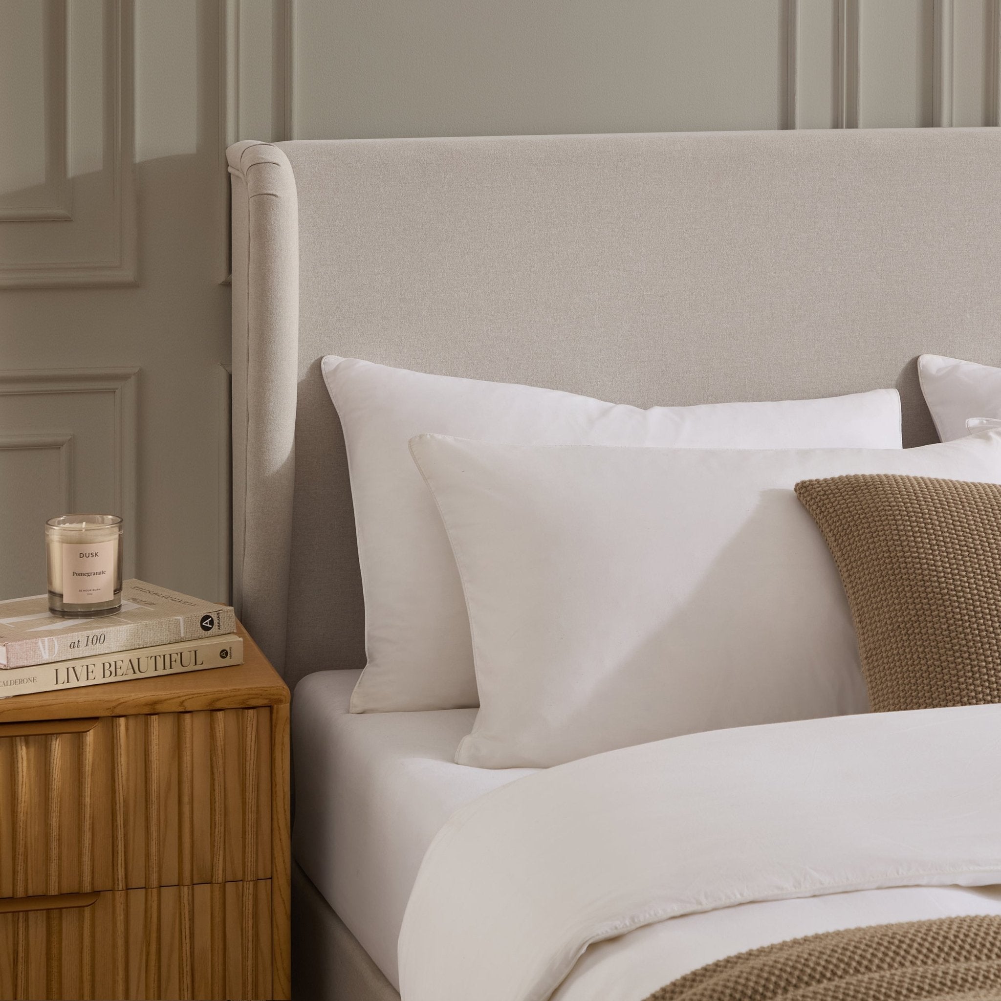 Berkeley Ottoman Storage Bed - Natural