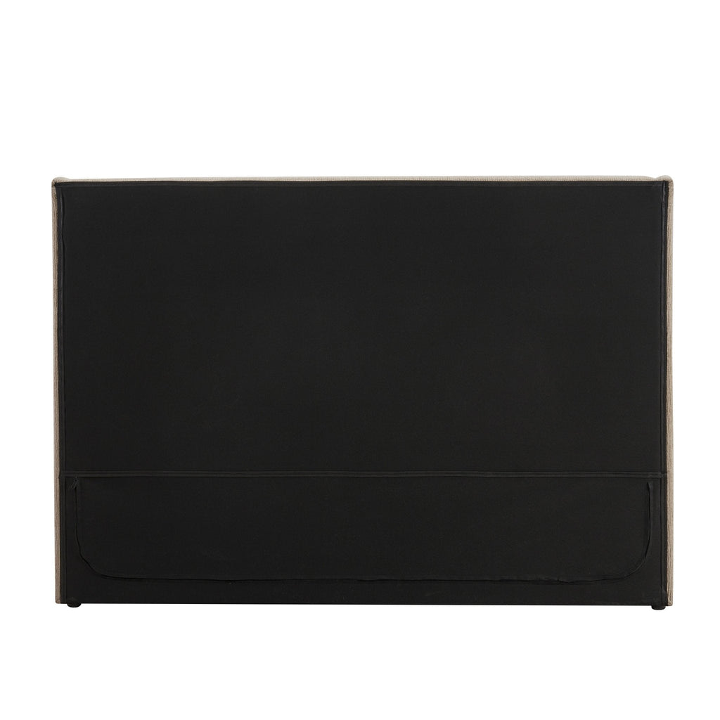 Berkeley Ottoman Storage Bed - Textured Oatmeal