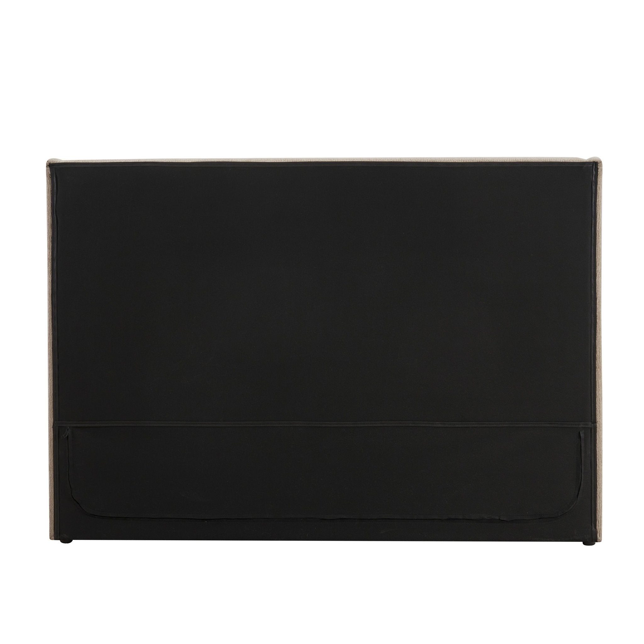 Berkeley Ottoman Storage Bed - Textured Oatmeal