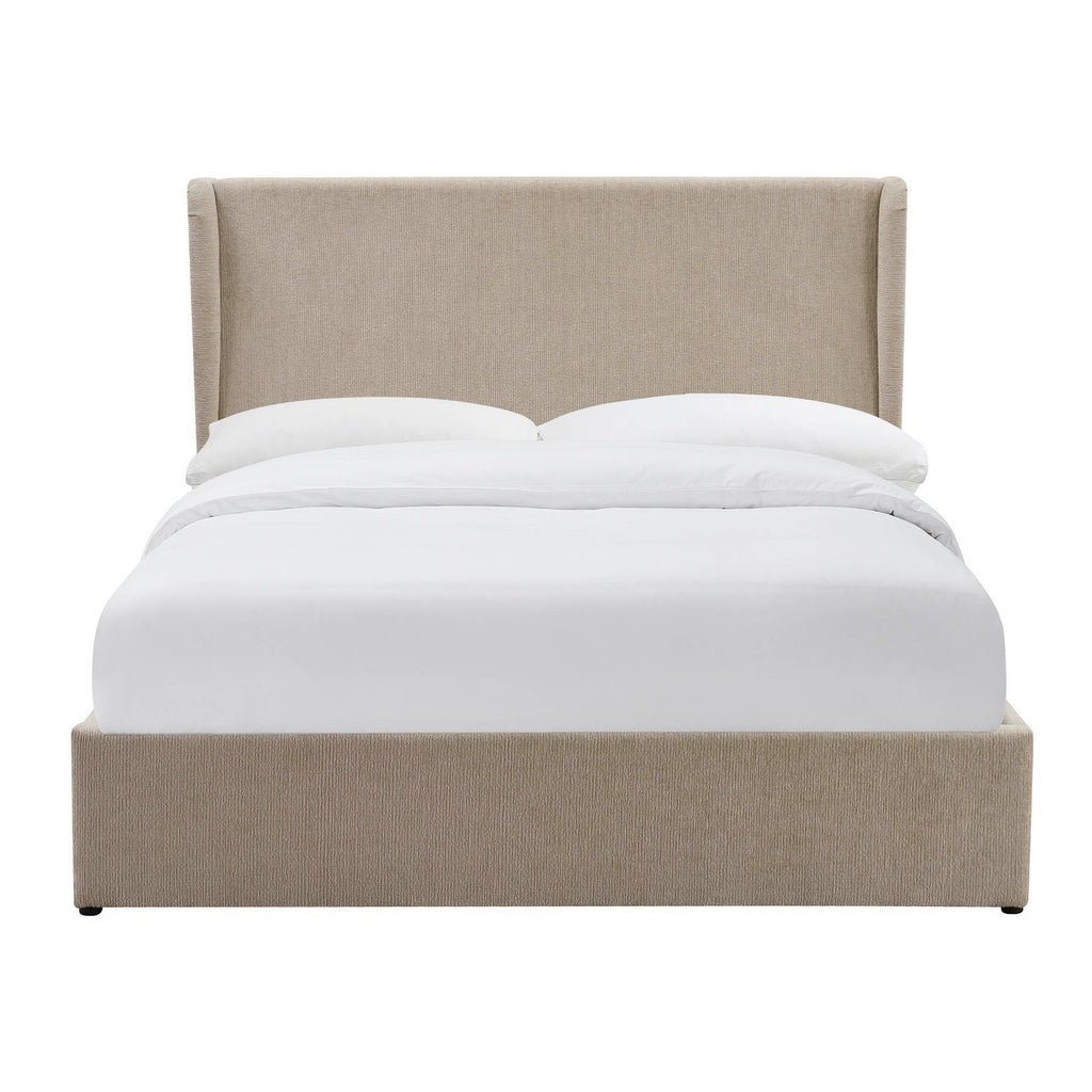 Berkeley Ottoman Storage Bed - Textured Oatmeal