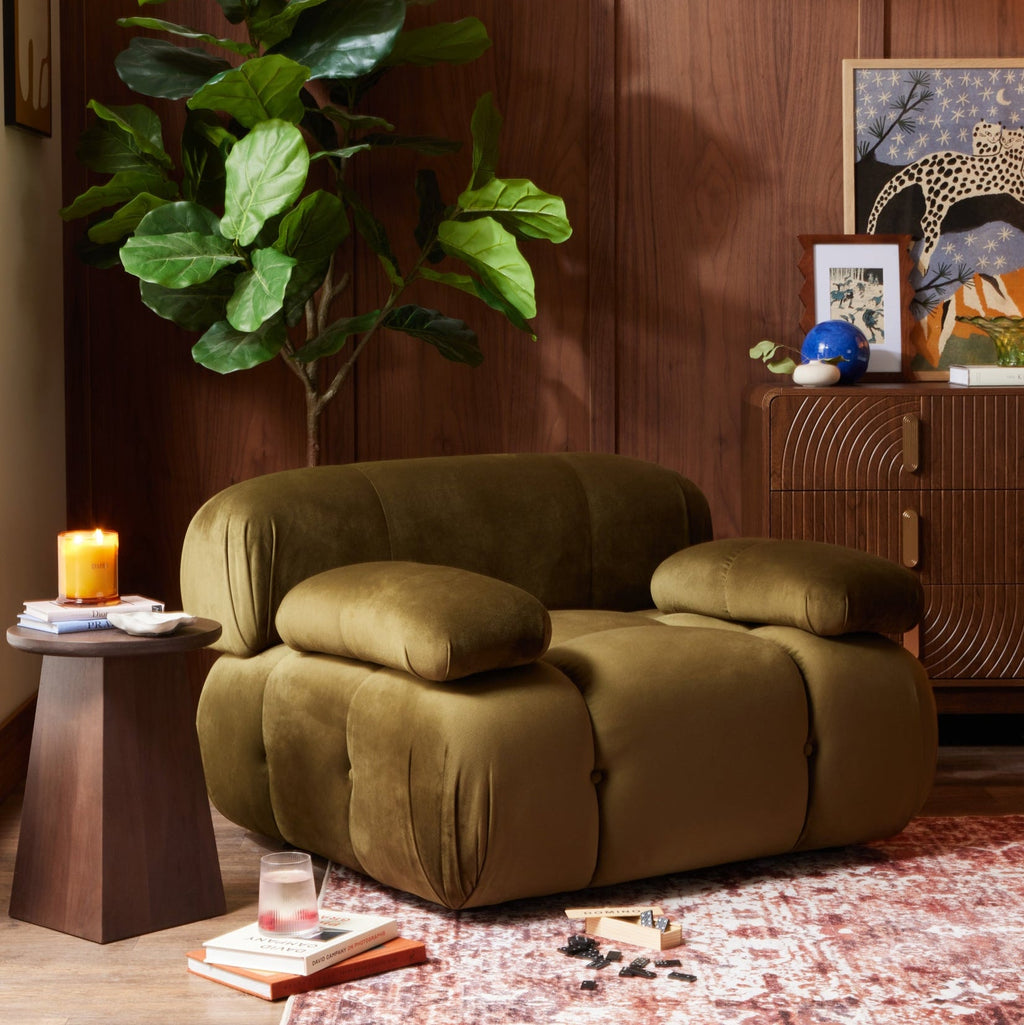Bondi Armchair - Rich Green