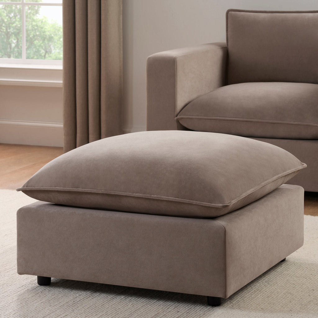Boston Pouffe - Sand