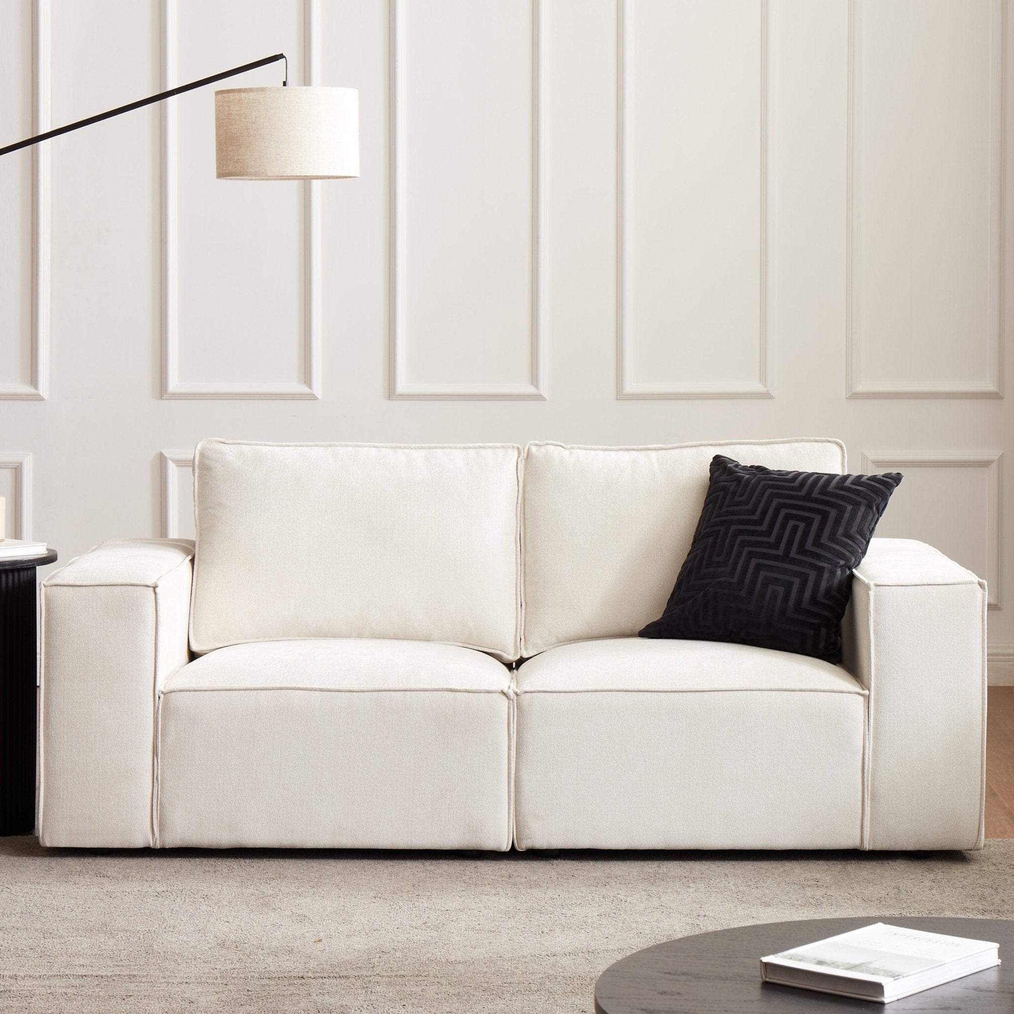 Brooklyn 2 Seater Sofa - Ivory