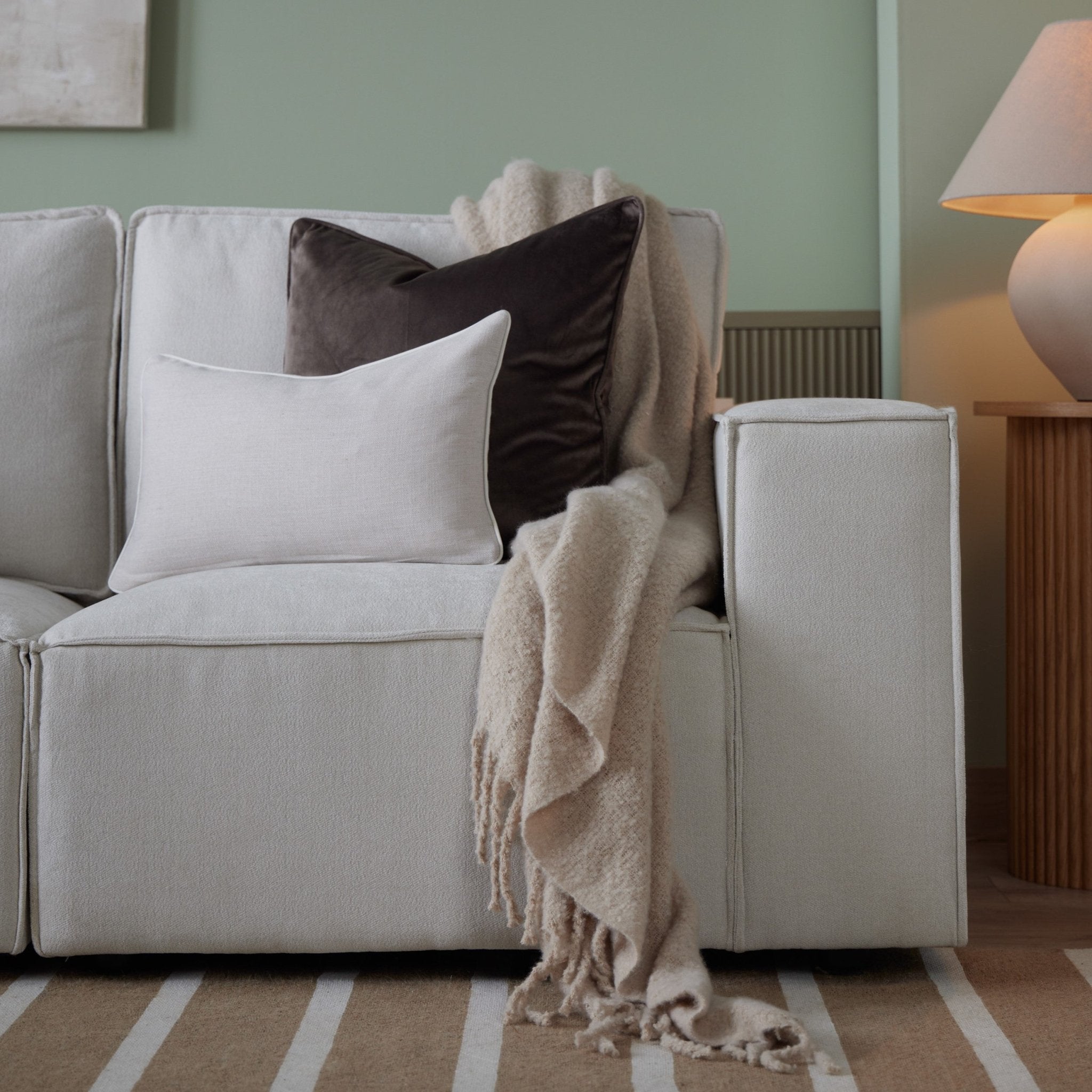 Brooklyn 2 Seater Sofa - Ivory