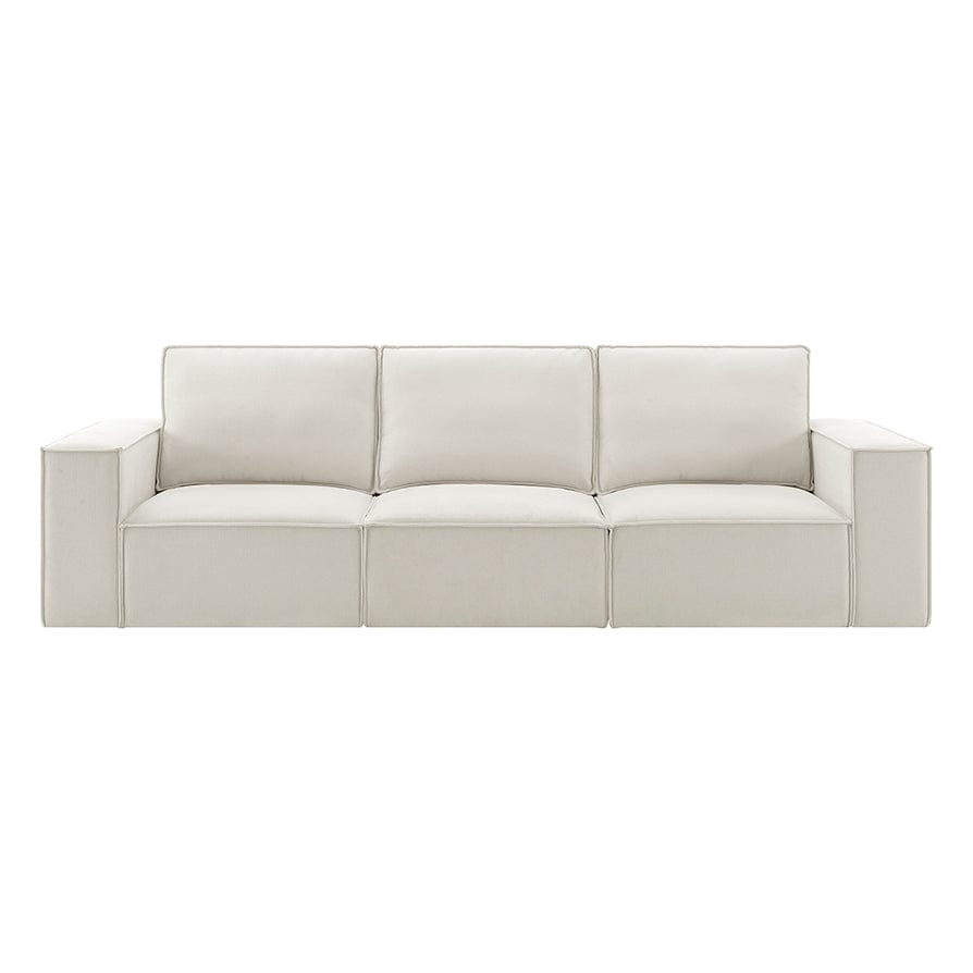 Brooklyn 3 Seater Sofa - Ivory