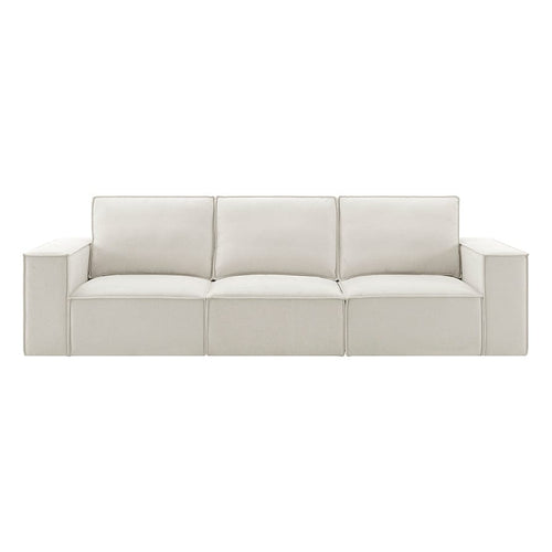 Brooklyn 3 Seater Sofa - Ivory