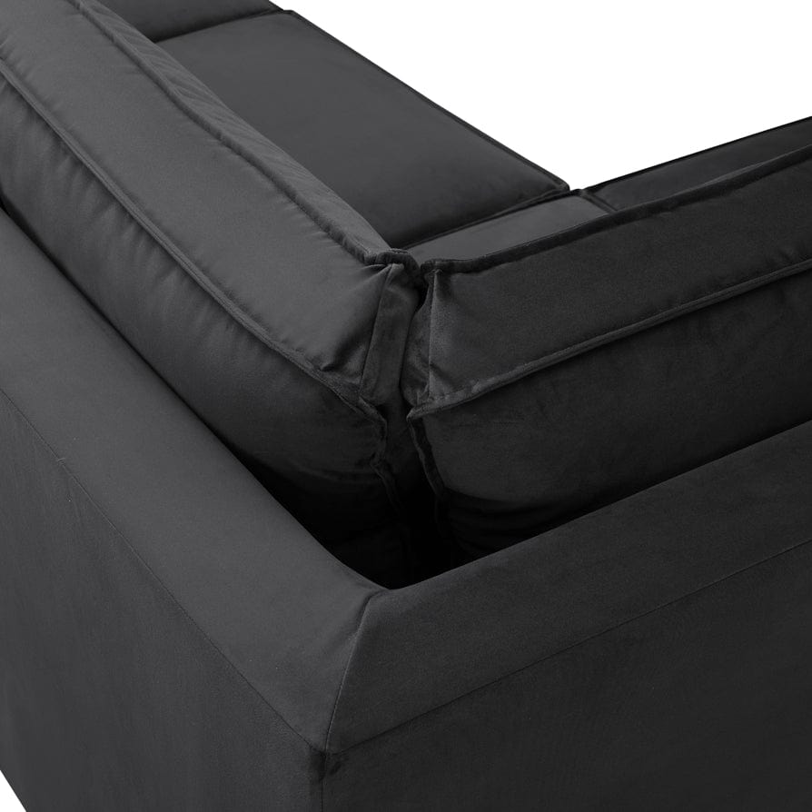 Brooklyn Small Right Hand L-Shape Sofa - Ink